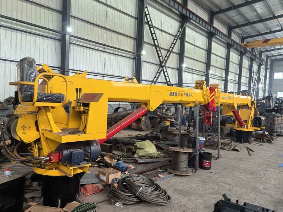 挖抓船吊固定吊車(chē)載吊總成